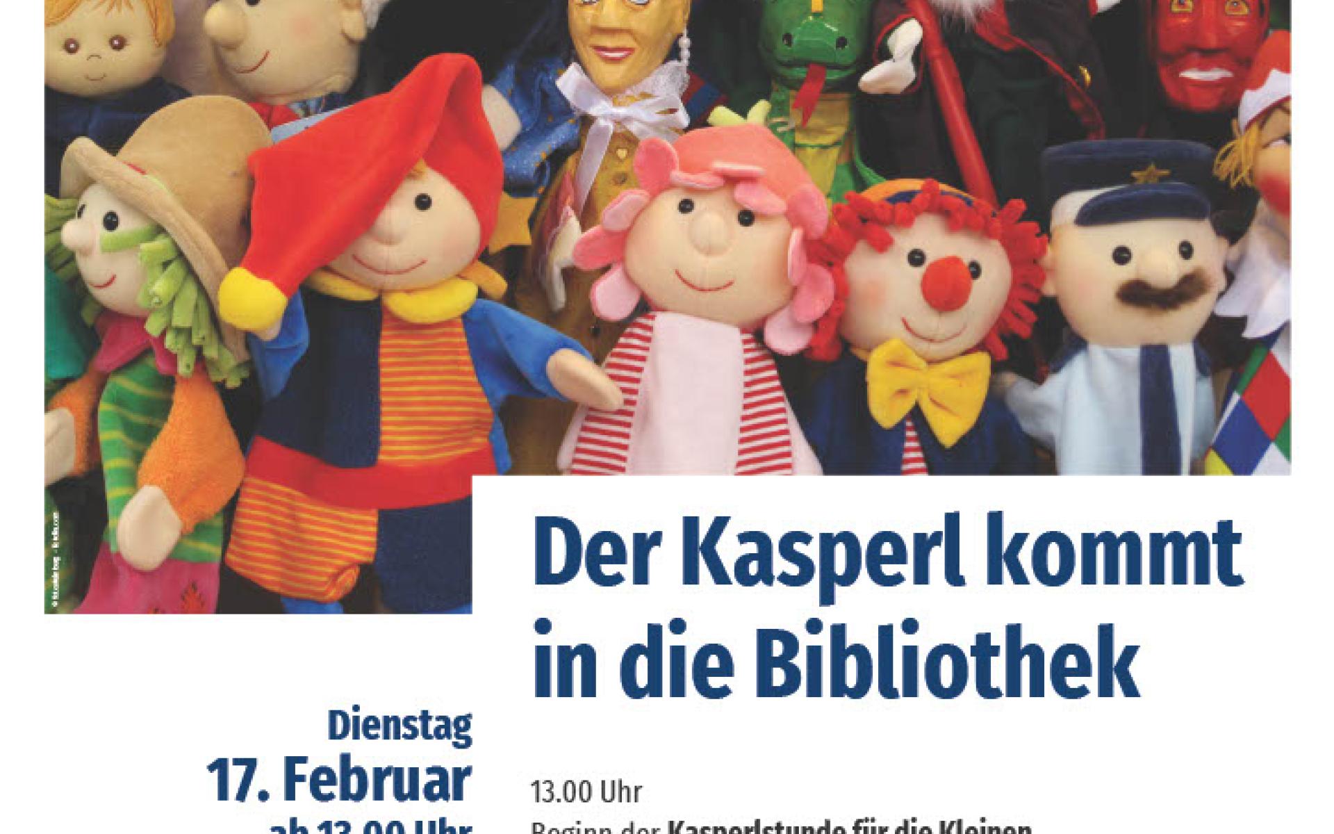 Der Kasperl kommt in die Bibliothek