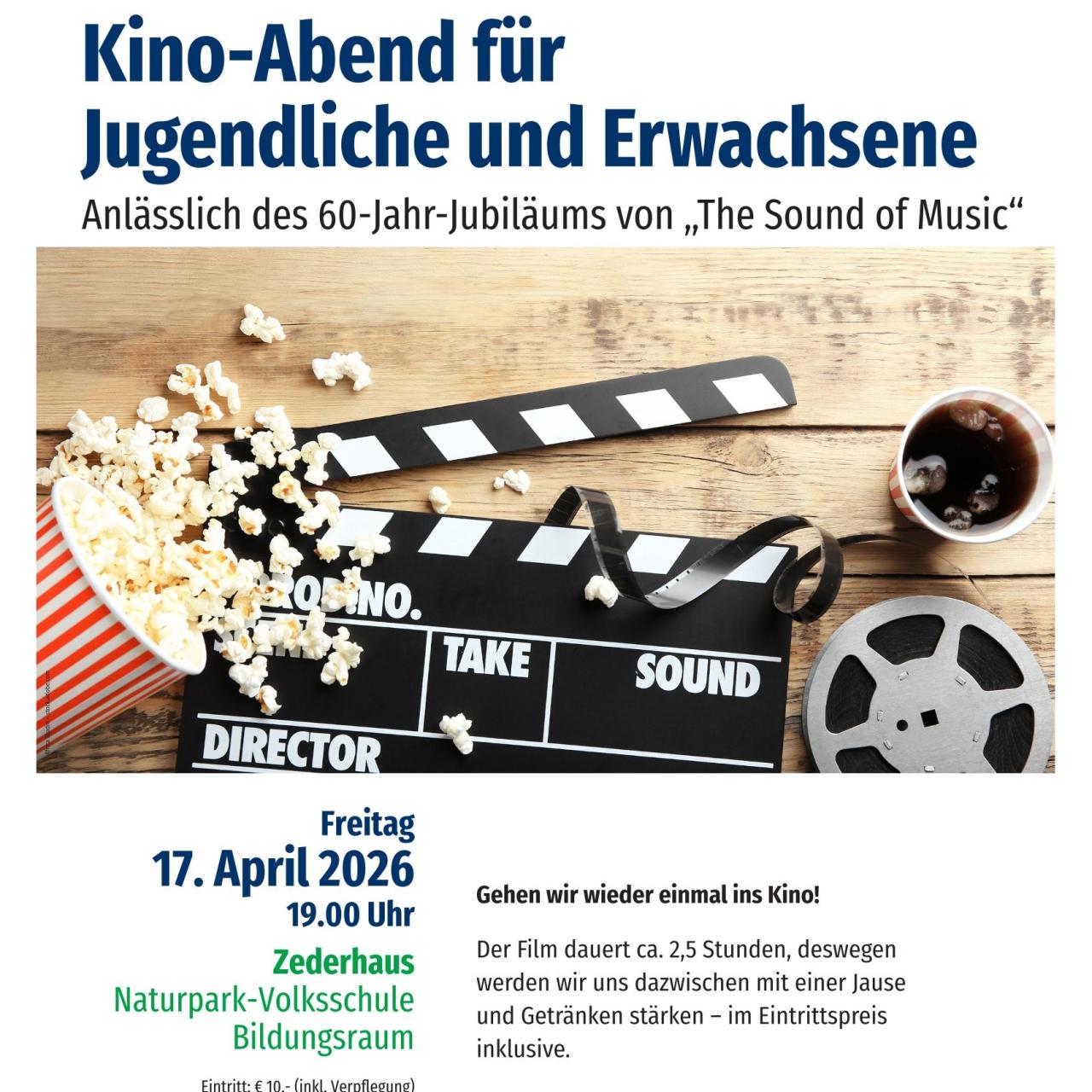Kino-Abend für Jugendliche und Erwachsene